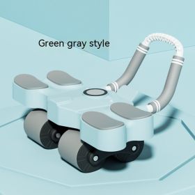 Widened Four-wheel Abdominal Wheel Automatic Rebound Belly Contracting Roll