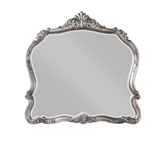 ACME Ausonia Mirror, Antique Platinum Finish BD00605