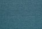 Modern Home Furniture Blue Fabric Upholstered 1pc Accent Chair Cushion Back and Seat Walnut Finish Solid Rubber Wood Furniture