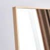 The3rd generation packaging upgrade includes a light oak solid wood frame full length mirror, dressing mirror, bedroom entrance, decorative mirror, cl