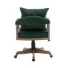 COOLMORE Computer Chair Office Chair Adjustable Swivel Chair Fabric Seat Home Study Chair