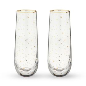 Starlight Stemless Champagne Flute Set by TwineStarlight St