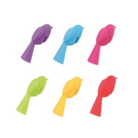 Chickadee:  Silicone Wine Charms