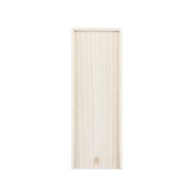 1-Bottle Paulownia Wood Champagne Box by Twine