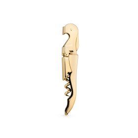 Gold Signature Double Hinged Corkscrew by Viski