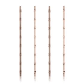 Bamboo Copper Straws by Viski