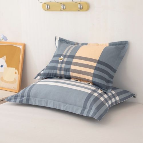 One Pair Of Pure Cotton Pillowcases For Single Person