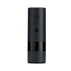 Electric Grinder Kitchen Black Pepper Pepper Sea Salt Household Rechargeable Multi-function Seasoning Mill Dry Powder Machine (Option: Battery Black)