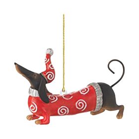 Acrylic Fashion Dog Christmas Tree Decoration (Option: 7Style)