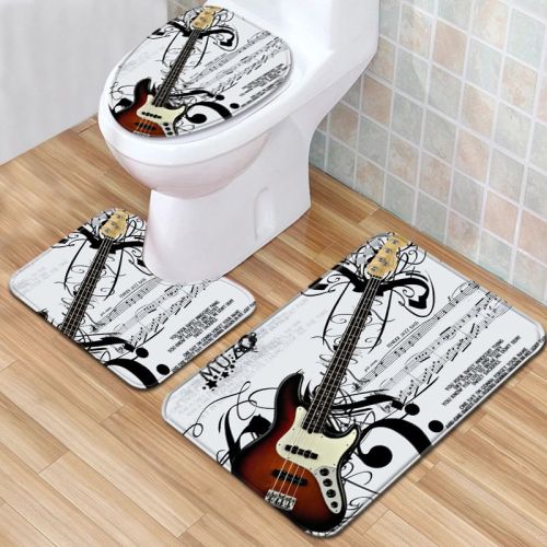 Modern Minimalist Bathroom Mats Three-piece Set