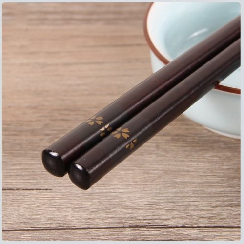 Wooden Japanese Style Chopsticks Household Craft Chopsticks Wooden Tableware