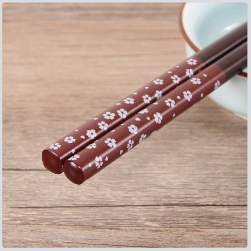 Wooden Japanese Style Chopsticks Household Craft Chopsticks Wooden Tableware