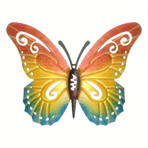 1pc/3pc, Vintage Iron Butterfly, Home Garden Themed Welcome Sign, Front Door Hanging Decor, Celebration Decor