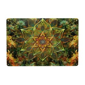 Tin Decorative Wall Art 8x12in (one size: 1)