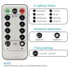 3m Usb Window Curtain Lights Remote Control 8 Modes Garland