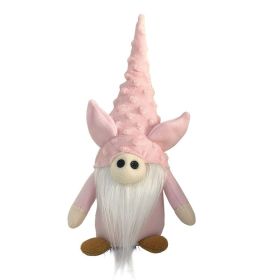 Valentine's Day Faceless Old Man Dwarf Cute Plush Piglet Love Doll (Option: 32√ó14.5-A)