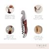 Wooden Double Hinged Corkscrew by Twine