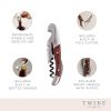 Wooden Double Hinged Corkscrew by Twine